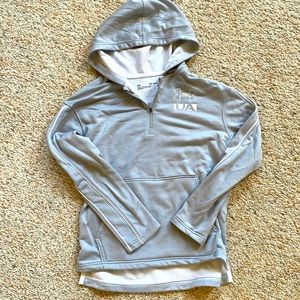 Under Armour Zip Neck Hoodie YL